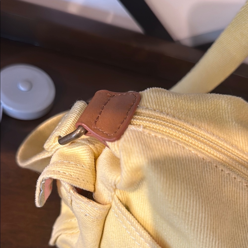 Fossil Yellow Crossbody Bag Casual Style - Picture 4 of 14
